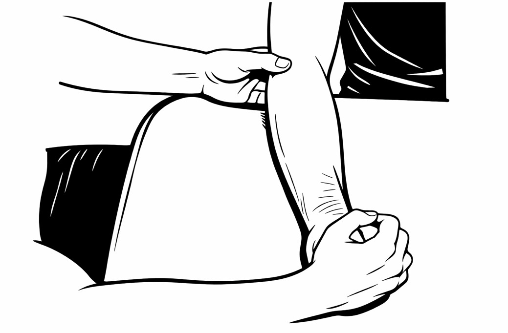 Immagine rappresentativa del gomito e dei tendini.